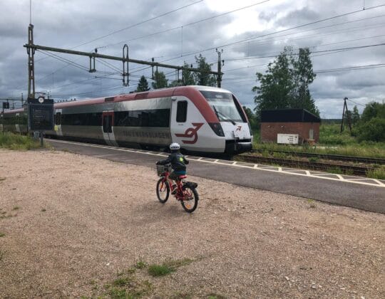 bild på TIB tåg kanske en ungdomsresa